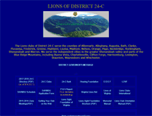 Tablet Screenshot of lions24c.org